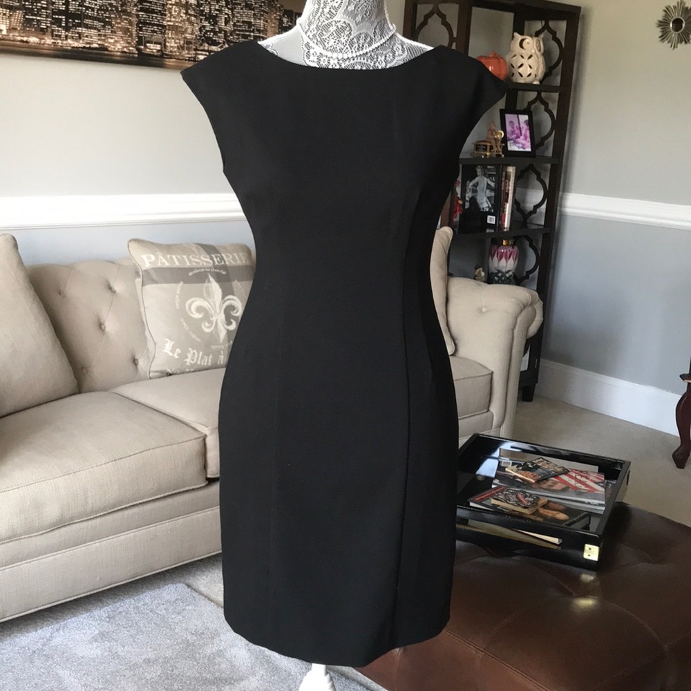 Anthropologie black dress